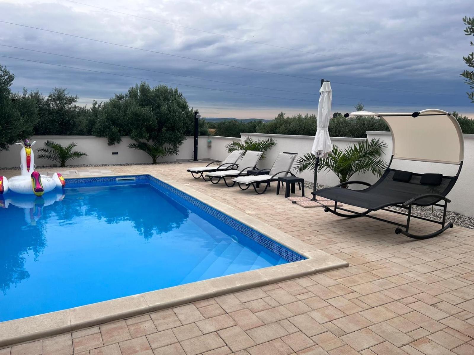 Mobile House F&L Villa Biograd Na Moru Exteriör bild